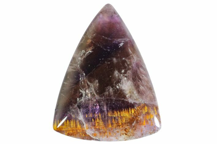 Amethyst Cacoxenite Cabochon #171388